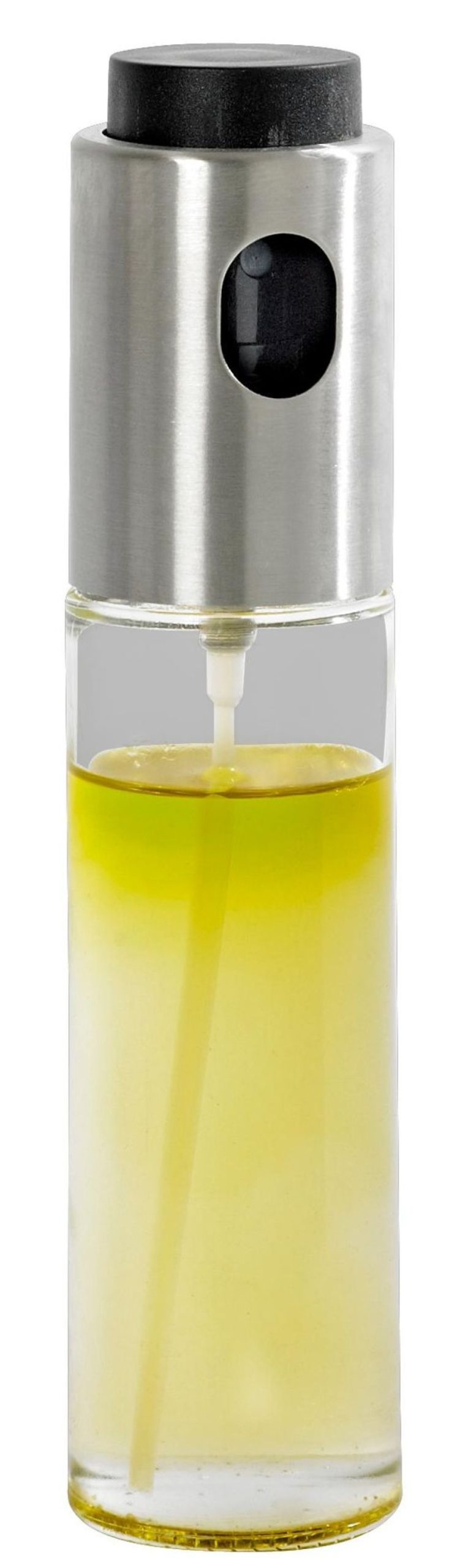 CASA Vinaigre Vaporizzatore Olio O Aceto Nero, Argentato, Trasparente Hot