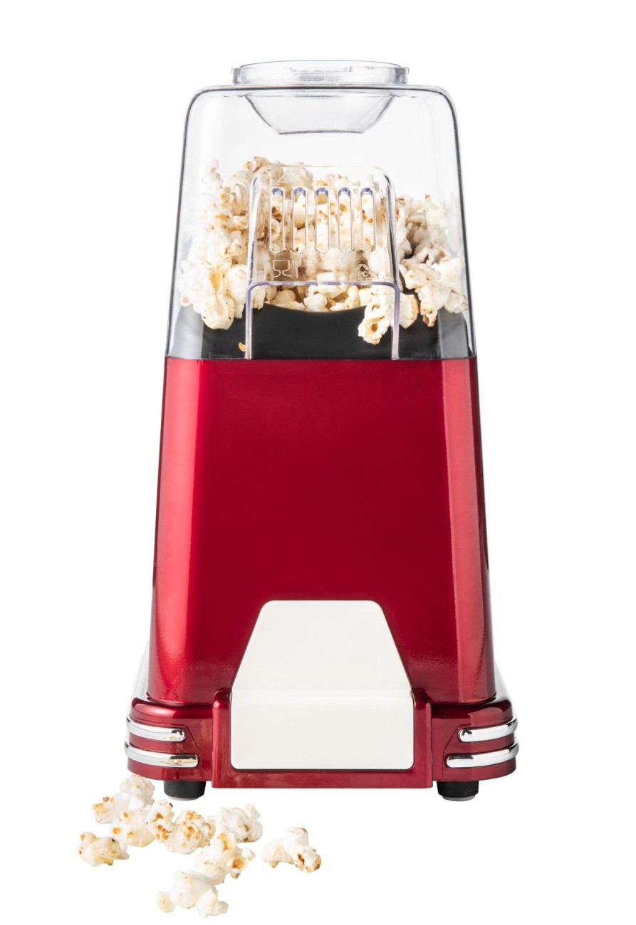 CASA Retro Fun Macchina Per Popcorn Rosso New