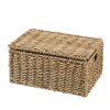 CASA Seagrass Cesto Portatutto M Con Coperchio Naturale Online