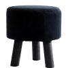 CASA Silki Pouf Nero Hot