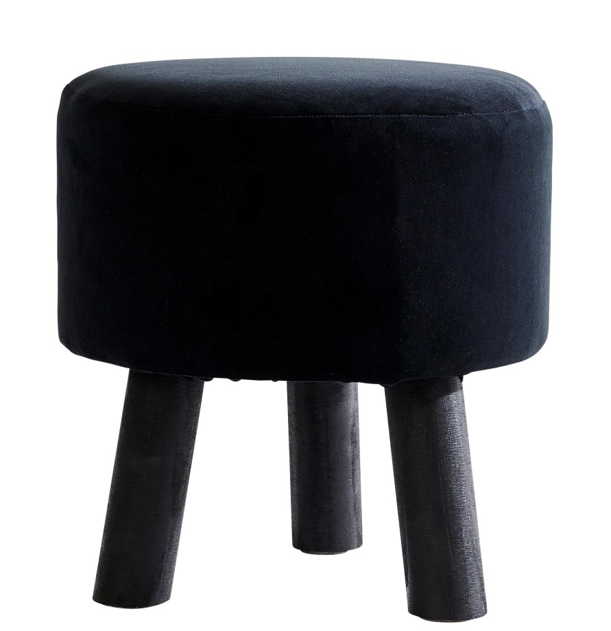 CASA Silki Pouf Nero Hot