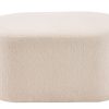 CASA Capsule Pouf: Bianco Clearance