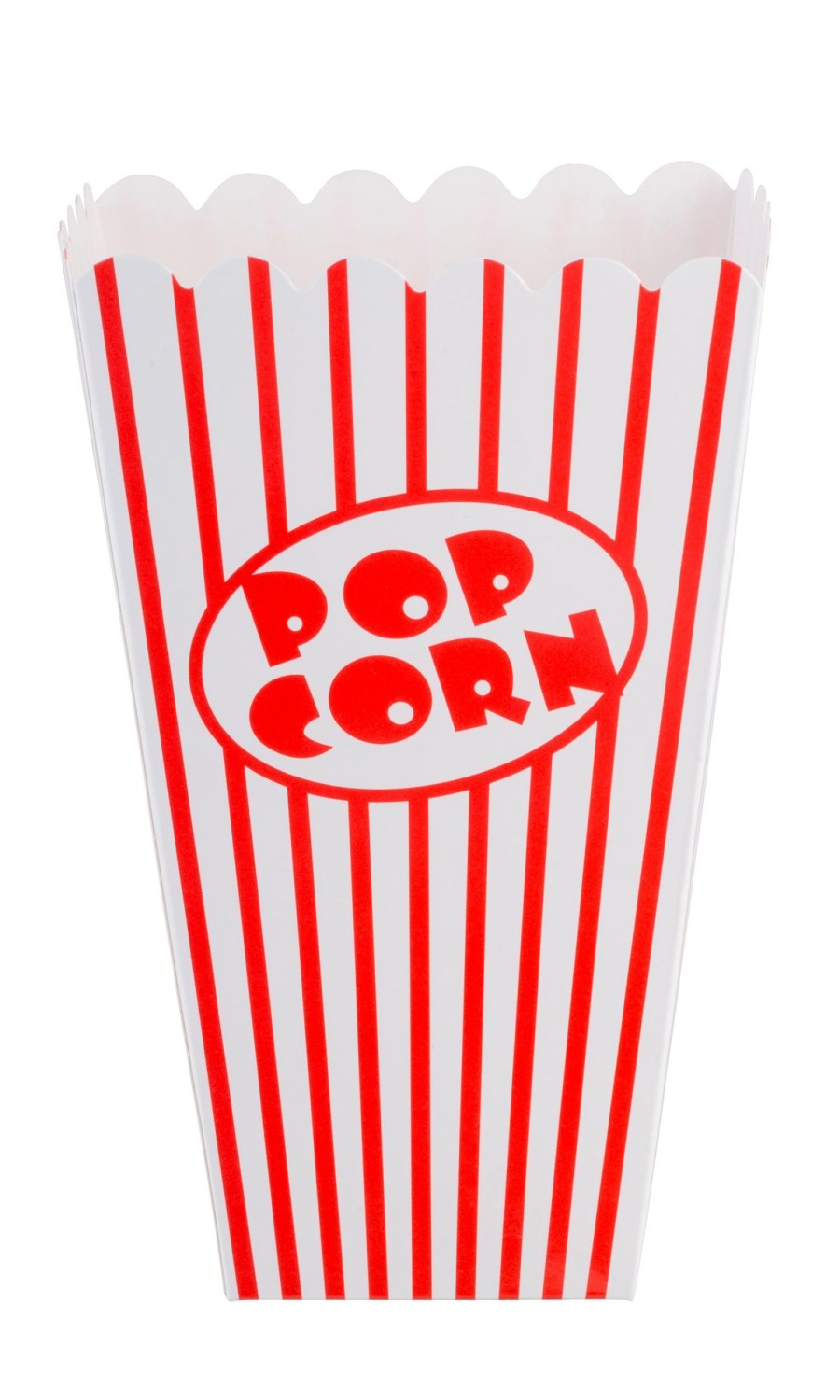 CASA Cinema Bicchiere Popcorn Set Di 8 Bianco, Rosso Best