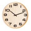 CASA Plywood Orologio Da Parete Naturale Hot