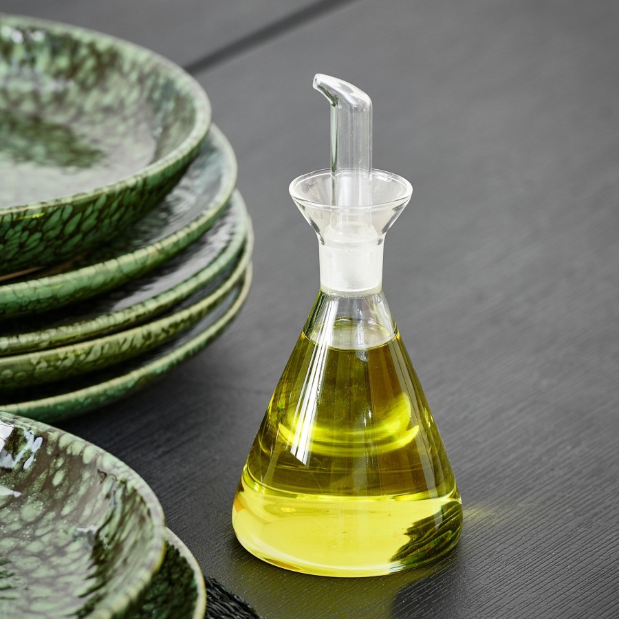 CASA Vergine Caraffa Olio E Aceto Trasparente Clearance