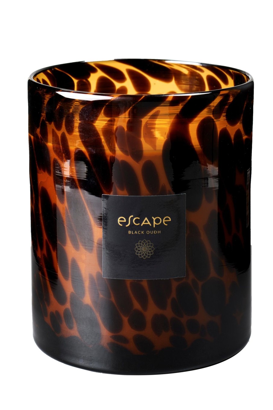 CASA Escape Black Oudh Candela Profumata In Vaso Nero, Marrone, Ocra Wholesale