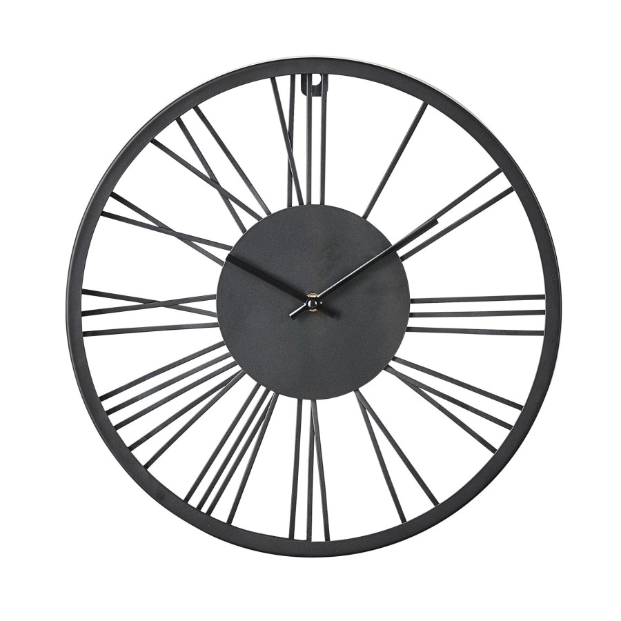 CASA Wheel Orologio Da Parete Nero Clearance