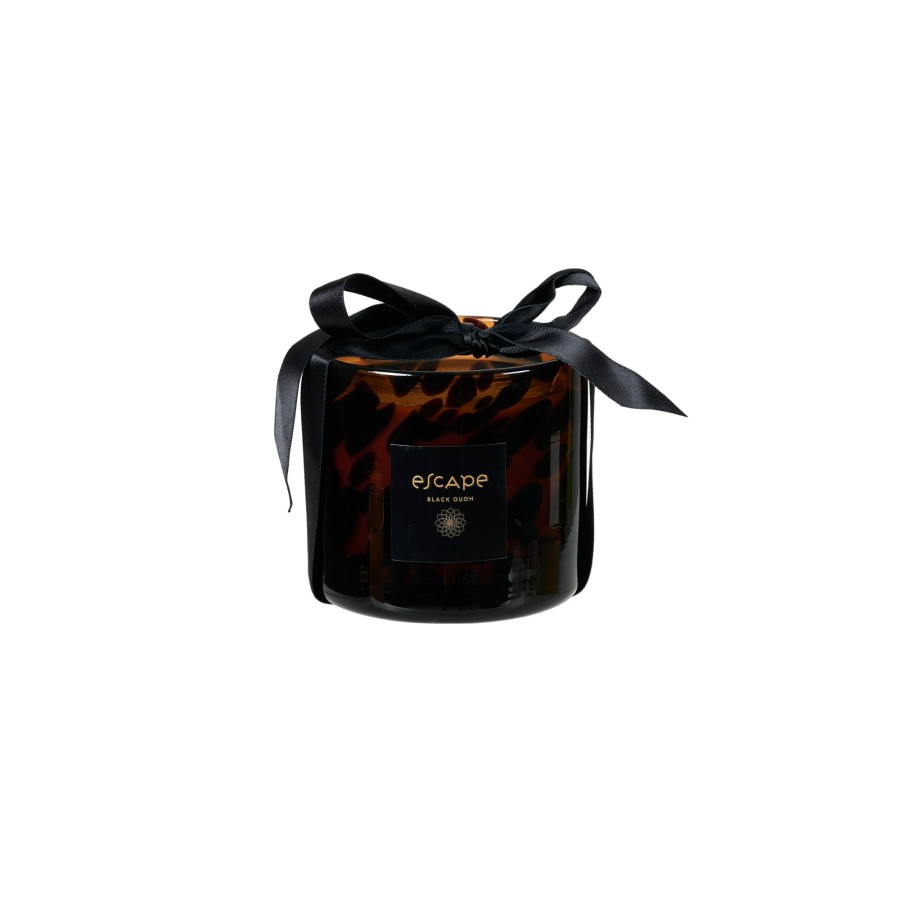 CASA Escape Black Oudh Candela Profumata In Vaso Nero, Marrone, Multicolore Clearance