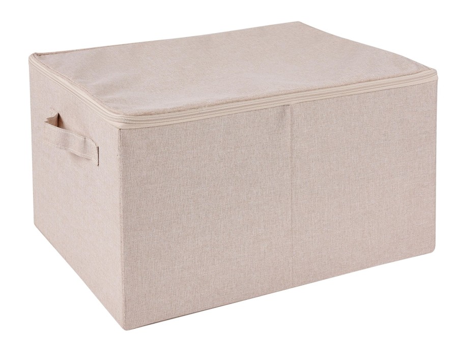 CASA Linolux Scatola Portatutto Con Zip Beige Online