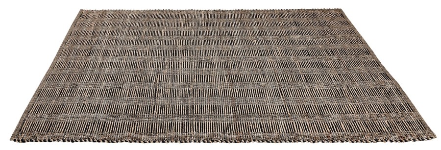 CASA Ethnic Tappeto Nero, Naturale Clearance