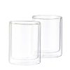 CASA Relax Bicchiere A Parete Set Di 2 Trasparente Wholesale