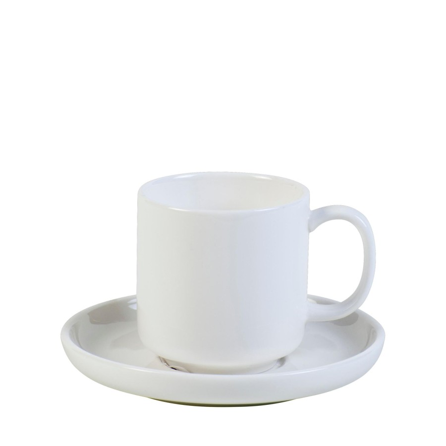 CASA Moon Tazza Espresso E Piattino Bianco Clearance