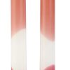 CASA Two Candele Set Da 2 Bianco, Rosso, Multicolore, Rosa Antico New