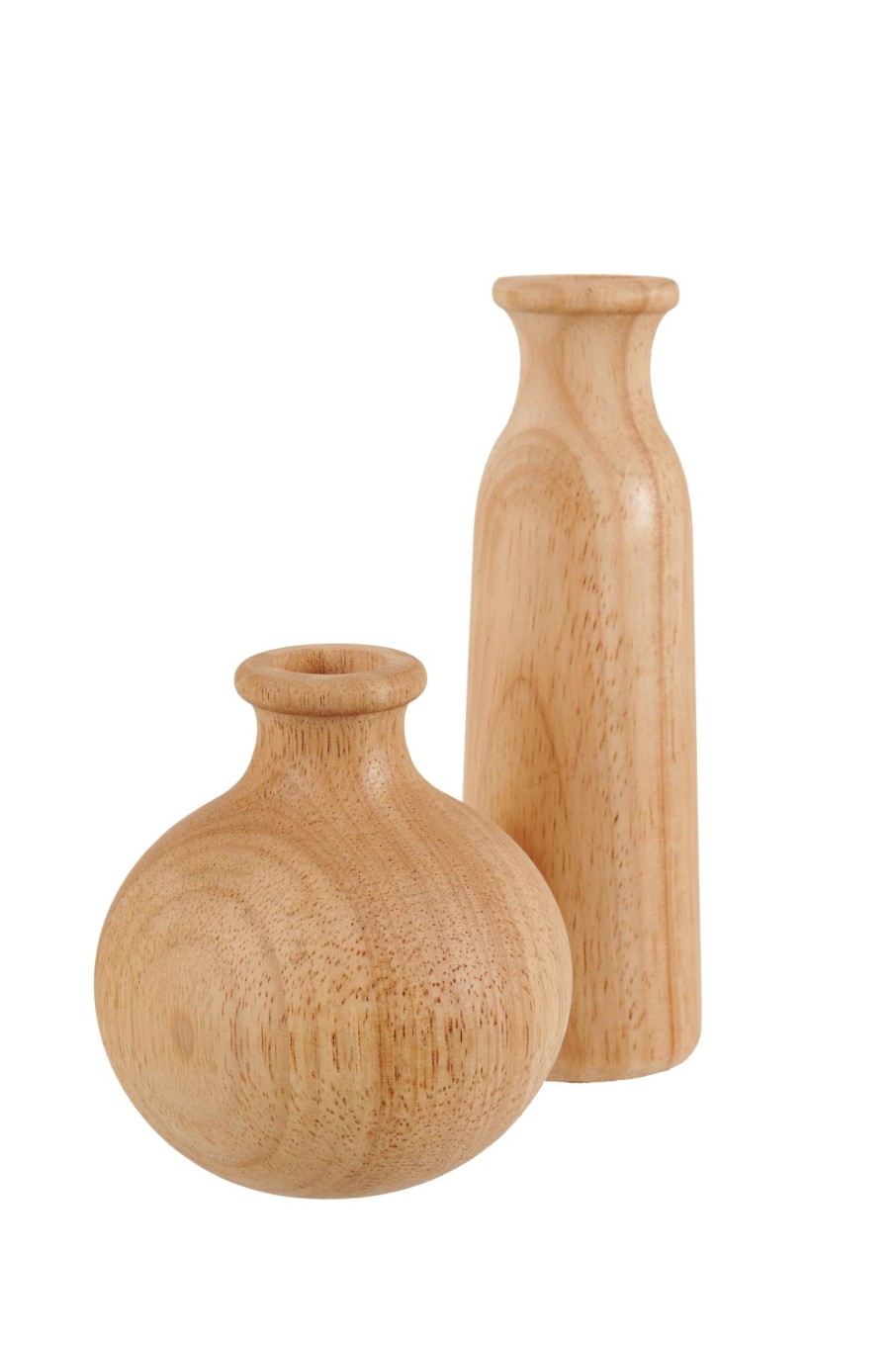 CASA Rubberwood Vaso Decorativo Clearance