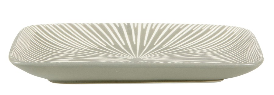 CASA Soulstripes Clay Piatto Verde Clearance