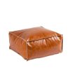 CASA Cognac Pouf Marrone Hot