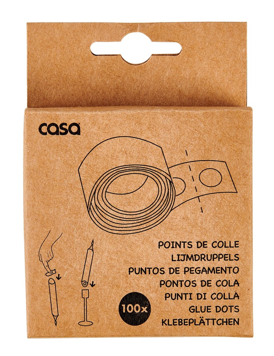 CASA Dot Pad Adesivo Per Candele Bianco Wholesale